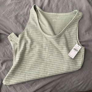 American Eagle NWT Plaid bodysuit